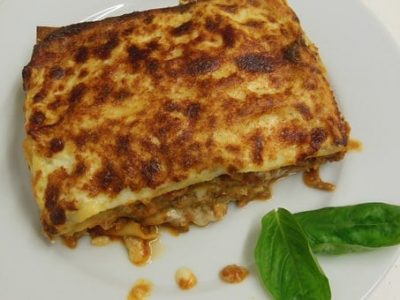 Aardappellasagne met maïs