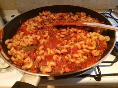 Macaroni op zijn Aziatisch