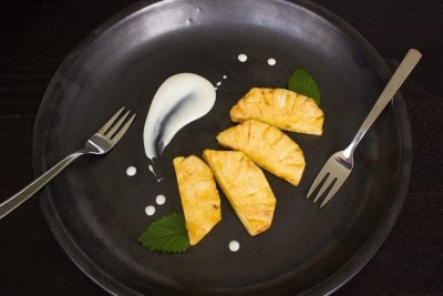 Gegrilde ananas