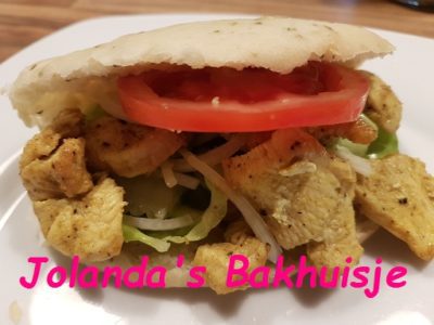 Pita broodjes met een twist