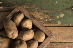 Aardappel gehakt koekjes