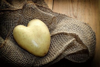 Aardappelen met kaviaar