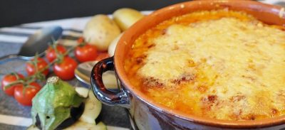 Romige aardappel peergratin