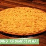 Pudding Kruimelvlaai