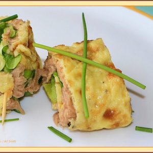 Rotolo di frittata al tonno