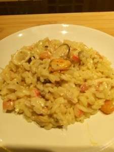 Risotto met zeevruchten