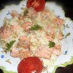 Risotto met zalm