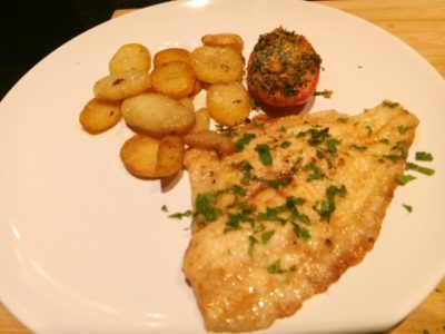 Scholfilet à la meunière