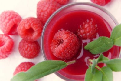 smoothie framboos