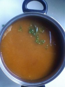 Tomatensoep van 'verse' tomaten