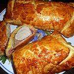 Varkenshaas met ham in bladerdeeg