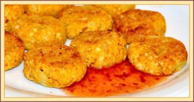 Polpette di pesce e verdura