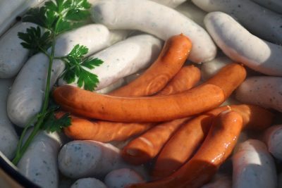 Frankfurterspiesen met frites