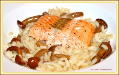 Risotto met paddenstoelen